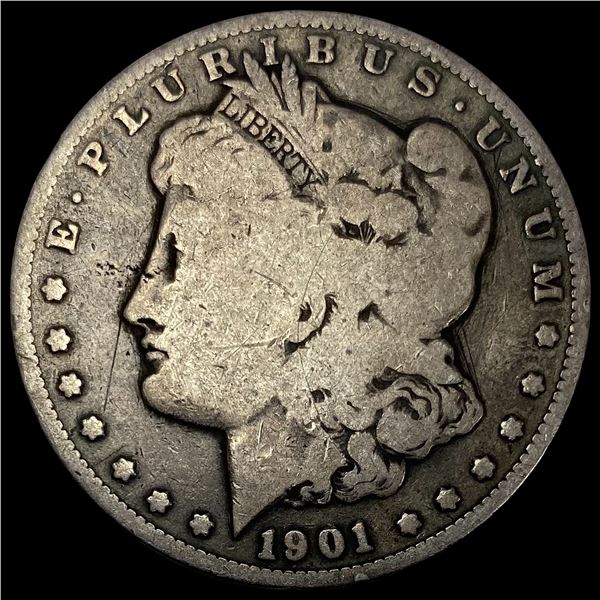 1901-S Silver Morgan Dollar NICELY CIRCULATED