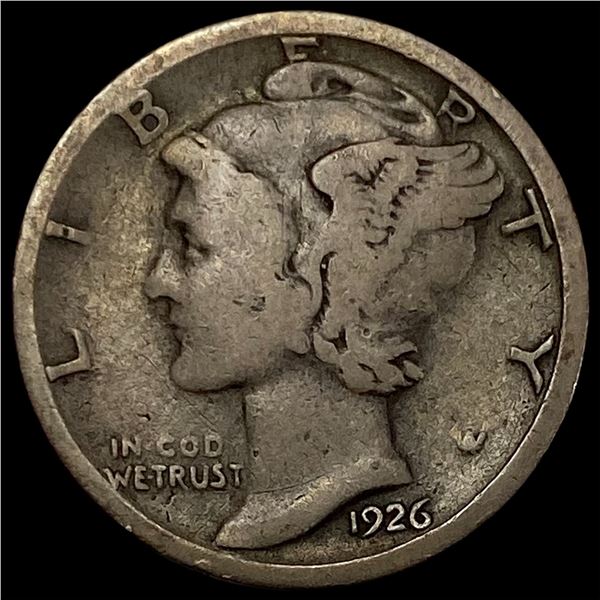 1926-S Silver Mercury Dime LIGHTLY CIRCULATED