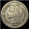 Image 1 : 1882 Nickel Three-Cent Piece LIGHTLY CIRCULATED