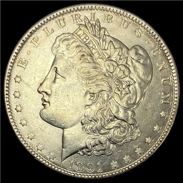 1891 Silver Morgan Dollar UNCIRCULATED
