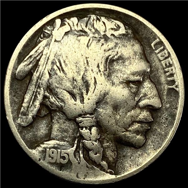 1915-D Buffalo Nickel LIGHTLY CIRCULATED
