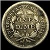 Image 2 : 1841-O Silver Seated Liberty Dime NICELY CIRCULATED