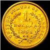 Image 2 : 1851 Gold $1 Liberty Head HIGH GRADE
