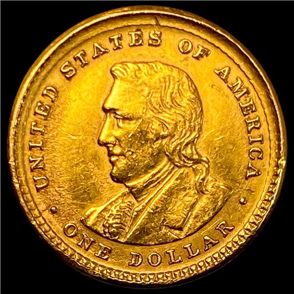 1904 Lewis and Clark Gold Dollar CLOSELY UNCIRCULATED