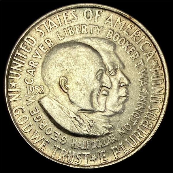 1952 Silver Half Dollar Booker T. Washington/Carver UNCIRCULATED