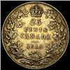 Image 2 : 1919 Canada Silver 25 Cents CLOSELY UNCIRCULATED