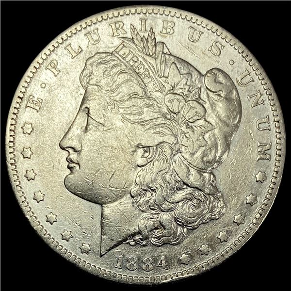 1884-S Silver Morgan Dollar NEARLY UNCIRCULATED
