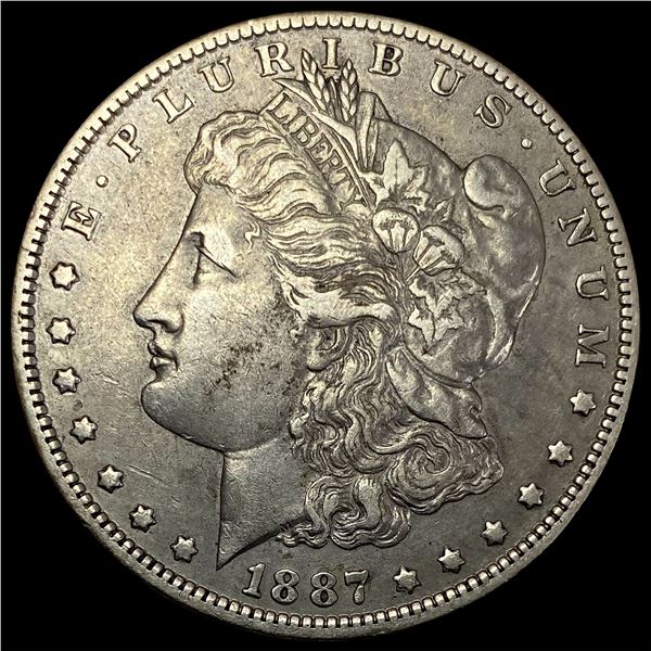 1887-O Silver Morgan Dollar NEARLY UNCIRCULATED