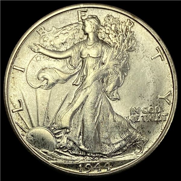 1944-S Silver Half Dollar Walking Liberty CHOICE BU
