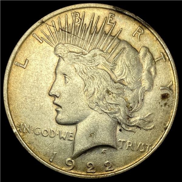 1922 Silver Peace Dollar CLOSELY UNCIRCULATED