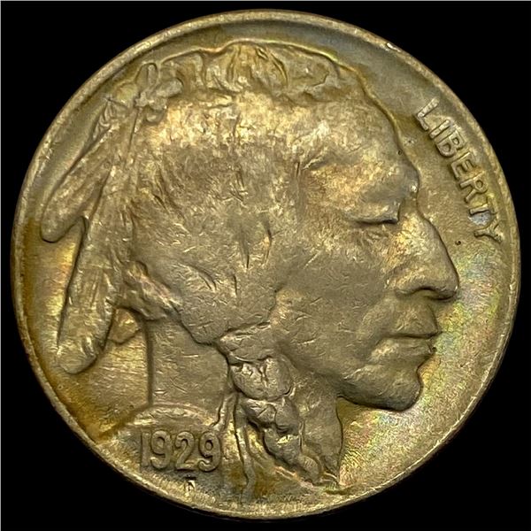 1929 Toned Buffalo Nickel UNCIRCULATED