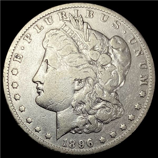 1896-O Silver Morgan Dollar LIGHTLY CIRCULATED