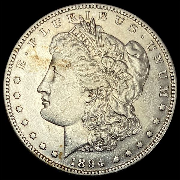 1894-S Silver Morgan Dollar CLOSELY UNCIRCULATED