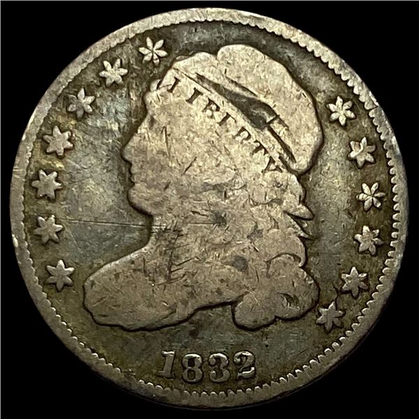 1832 Capped Bust Dime NICELY CIRCULATED