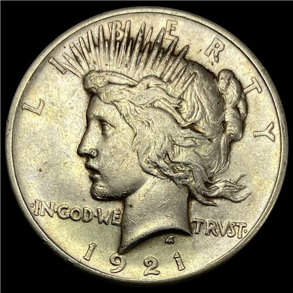 1921 Silver Peace Dollar CLOSELY UNCIRCULATED