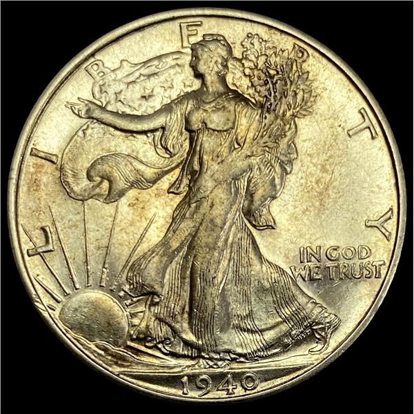 1940-S Silver Walking Liberty Half Dollar UNCIRCULATED