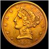 Image 1 : 1893 Liberty Head Half Eagle $5 Gold UNCIRCULATED