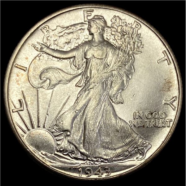 1943 Silver Half Dollar (Walking Liberty) CHOICE BU
