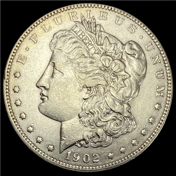 1902 Morgan Silver Dollar CLOSELY UNCIRCULATED