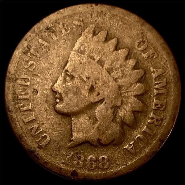 1868 Indian Head Cent NICELY CIRCULATED