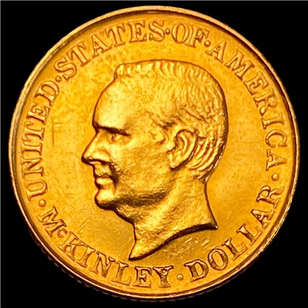 1917 Gold McKinley Dollar HIGH GRADE