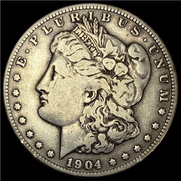 1904-S Silver Morgan Dollar LIGHTLY CIRCULATED
