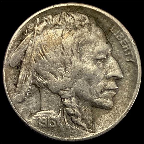 1915-D T2 Buffalo Nickel NEARLY UNCIRCULATED