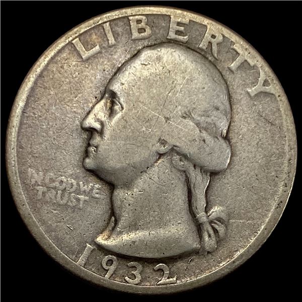 1932-D Silver Washington Quarter NICELY CIRCULATED