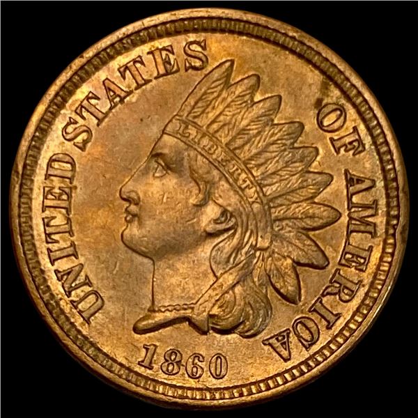 1860 Copper-Nickel Indian Head Cent UNCIRCULATED
