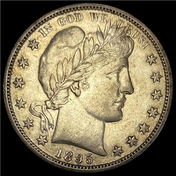 1895-O Silver Barber Half Dollar CHOICE AU