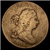 Image 1 : 1805 Copper Half Cent Draped Bust LIGHTLY CIRCULATED