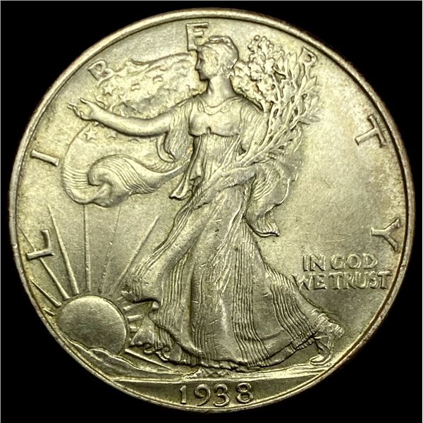 1938 Silver Half Dollar (Walking Liberty) UNCIRCULATED