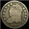 Image 1 : 1831 Capped Bust Silver Half Dime NICELY CIRCULATED