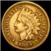 Image 1 : 1864 Bronze Indian Head Cent NEARLY UNCIRCULATED