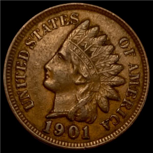 1901 Indian Head Cent CLOSELY UNCIRCULATED