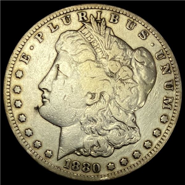 1880-S Silver Morgan Dollar NICELY CIRCULATED