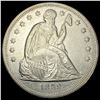 Image 1 : 1859-O Silver Seated Liberty Dollar CLOSELY UNCIRCULATED