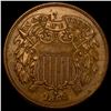 Image 1 : 1864 Bronze Two-Cent Piece CLOSELY UNCIRCULATED