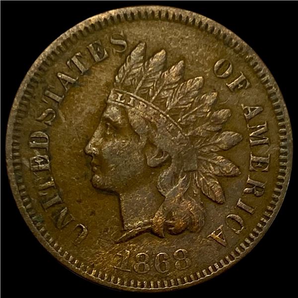 1868 Indian Head Cent LIGHTLY CIRCULATED