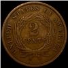 Image 2 : 1864 Bronze Two-Cent Piece NICELY CIRCULATED
