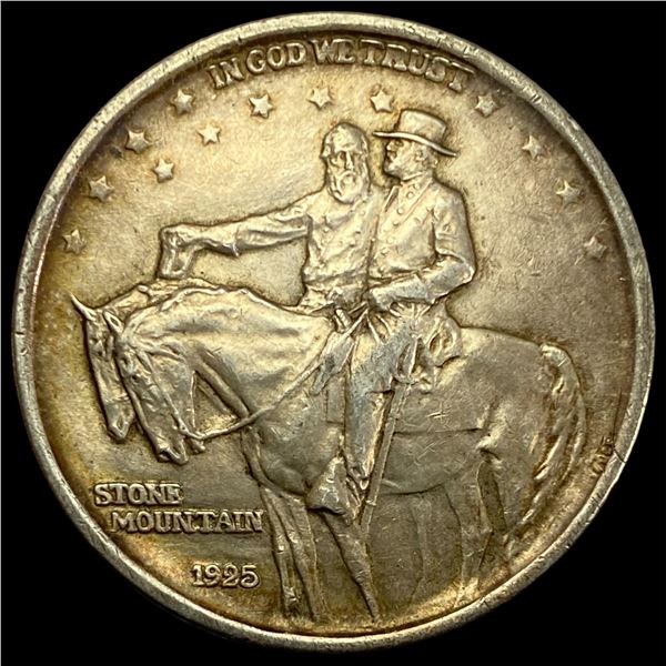 1925 Stone Mountain Silver Half Dollar CLOSELY UNCIRCULATED