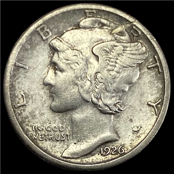 1926-S Silver Mercury Dime NEARLY UNCIRCULATED