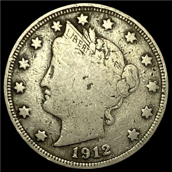 1912-S Liberty Head Nickel NICELY CIRC