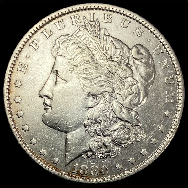 1880 Morgan Silver Dollar CLOSELY UNCIRCULATED