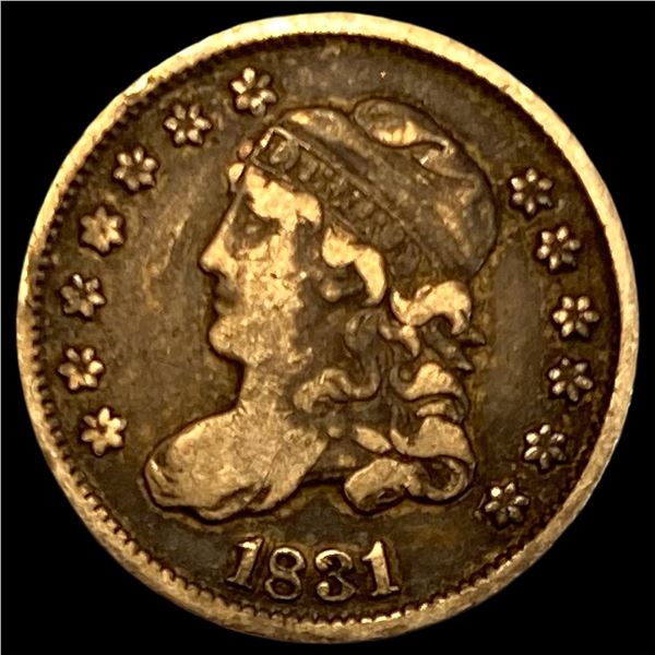 1831 Capped Bust Half Dime NICELY CIRCULATED