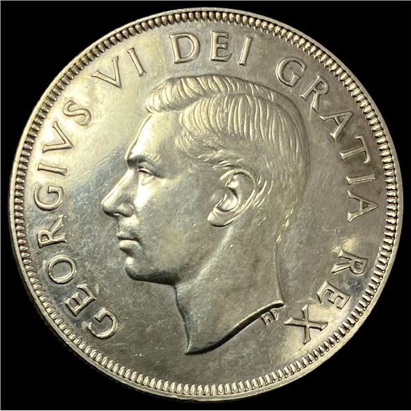 1951 Canada Silver Dollar CLOSELY UNCIRCULATED