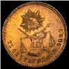 Image 1 : 1878-Mo Mexico Bronze 25 Centavos HIGH GRADE