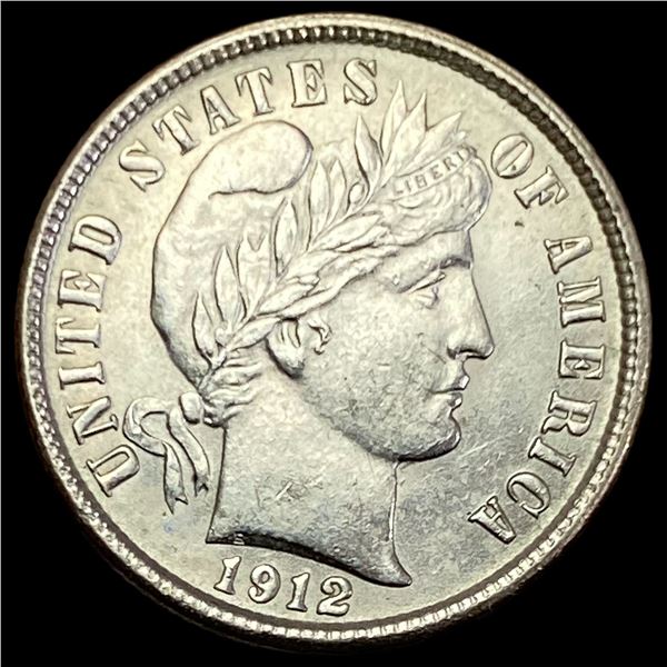 1912-D Silver Barber Dime UNCIRCULATED