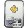Image 2 : Byzantine Maur.Tiberius AD582-602 Gold Tre. 1.51g NGC MS