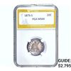 Image 1 : 1875-S Twenty Cent Piece PGA MS64